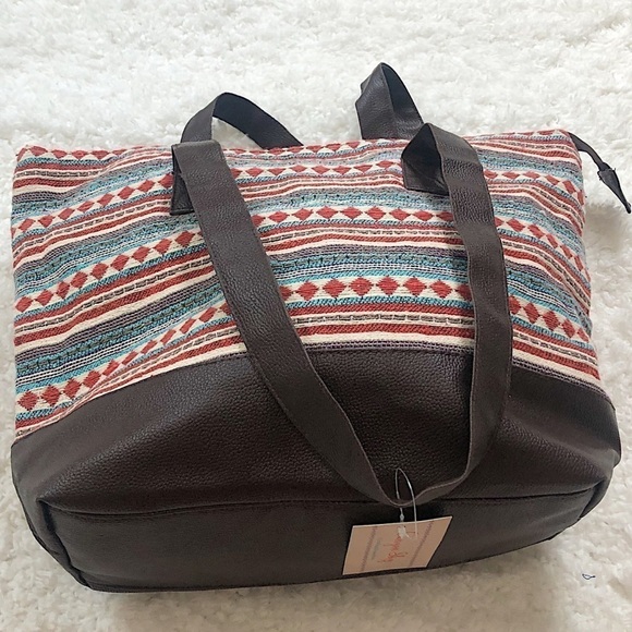 🆕 Canyon Sky southwestern aztec large tote… - Picture 6 of 12